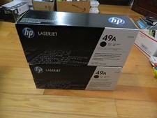 GENUINE LOT 2 HP 49A Q5949A TONER CARTRIDGES LaserJet 1320 3390 3392 NEW SEALED