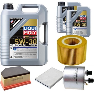 Inspektionspaket Liqui Moly Special Tec F 5W-30 7L für Volvo V70 III T6 AWD