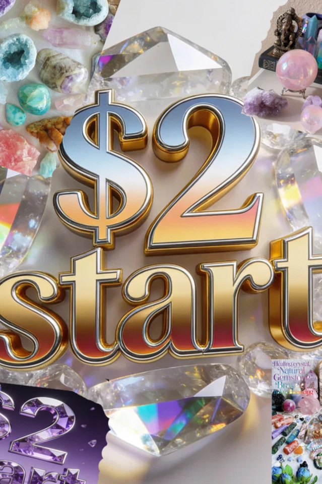 BCHG Live Room $2 Crystal Auction • Live Now 🎁free shipping 🔥🔥🔥