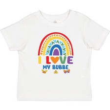 Inktastic I Love My Bubbe Rainbow Baby T-Shirt Yiddish Nephew;our Clothes Suit Inktastic I Love My Bubbe Rainbow Baby T-Shirt Yiddish Nephew;our Clothes Suit