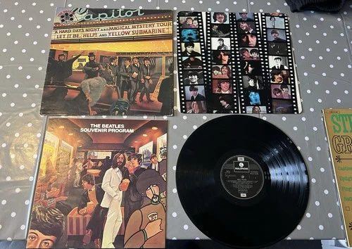 THE BEATLES "REEL MUSIC" PARLOPHONE PCS 7218 VINYL LP WITH PROGRAMME AND INNER