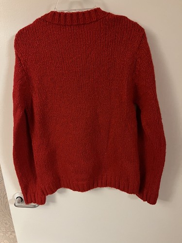 Next Wool Blend Reindeer Christmas Jumper Size 12 Years - Picture 3 of 6