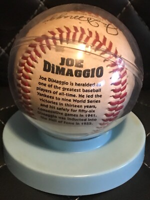 Joe Dimaggio Fotoball Limited Edition Baseball | eBay