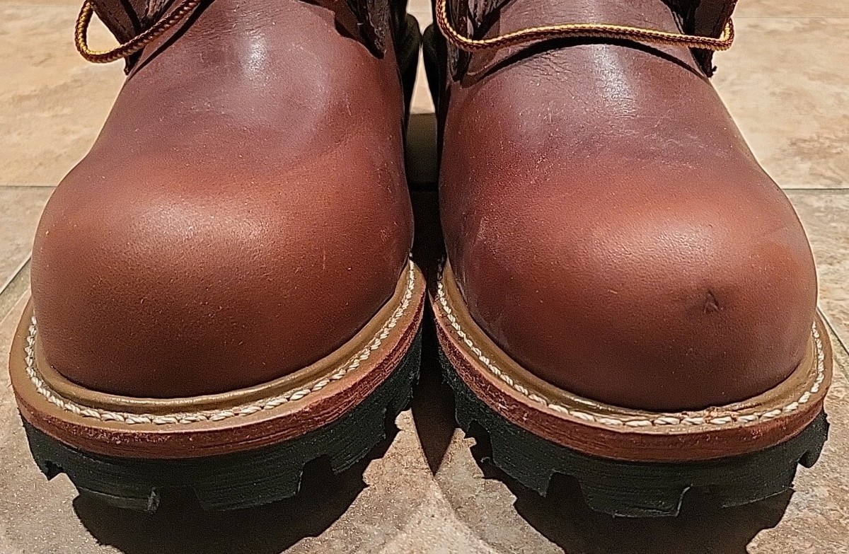 Men RED WING Logger Work Boot 219 Steel Toe Waterproof SIZE 11 EH NWOB