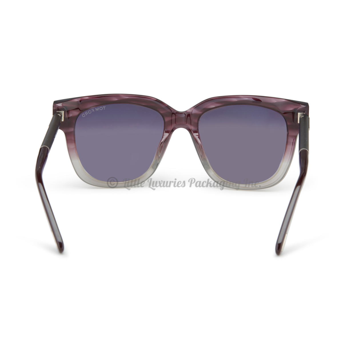 Tom Ford Purple Tortoiseshell Cat Eye Sunglasses w/ Case Pristine Shiny Violet Tom Ford 5881 Computer Style Progressive main image 3