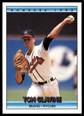 1992 Donruss #629a Tom Glavine