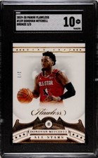DONOVAN MITCHELL 2019-20 Panini Flawless All-Stars 139 Diamond  2/3 SGC 10!