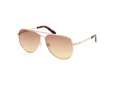 Guess GU00059 32F Gold/Havana Metal Aviator Sunglasses Frame 62-12-140
