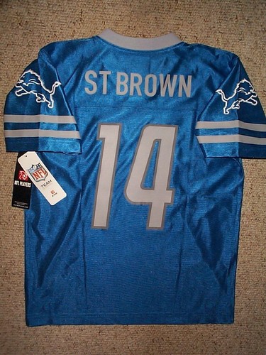 (2022-2023) Detroit Lions AMON-RA ST BROWN nfl Jersey YOUTH KIDS BOYS (L-LARGE) | eBay