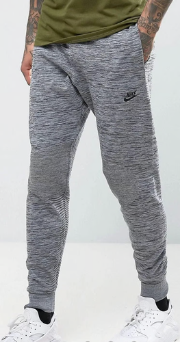 Nike Sportswear Tech Knit Fleece Joggers Carbon Heather and Black New XL $190 - Picture 16 of 24