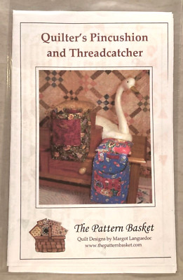 Quilter's Pincushion & Threadcatcher - The Pattern Basket TBP0610 - Pattern Only