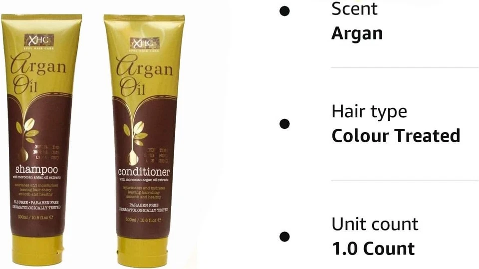 ARGAN OIL Shampoo & Conditioner Set LARGE 300ml - Image 3 of 3