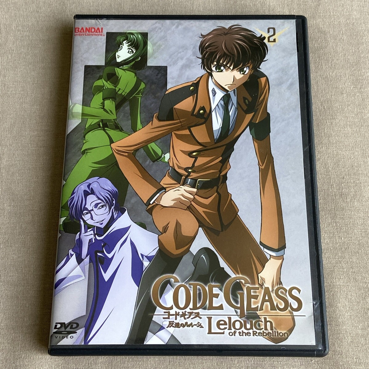 Code Geass: Lelouch Of The Rebellion Vol 1 & 2 (DVD, 2006) Eps 1-9