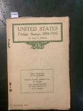 United States Postage Stamps 1894-1910 - Fred J. Melville - Stanley Gibbons