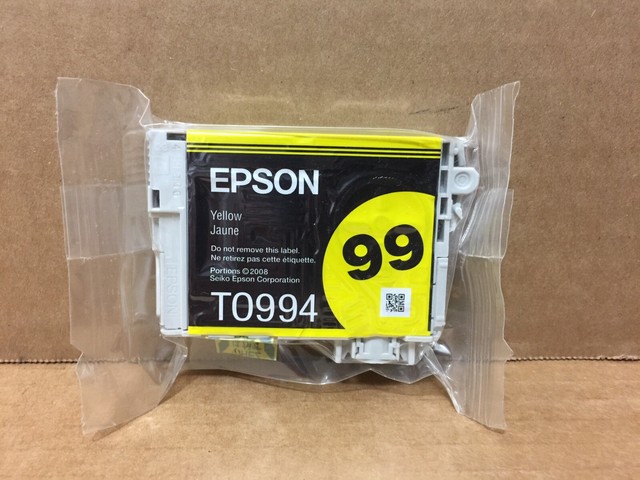 Epson 99 Yellow Ink Cartridge T0994 Genuine Original For Sale Online Ebay
