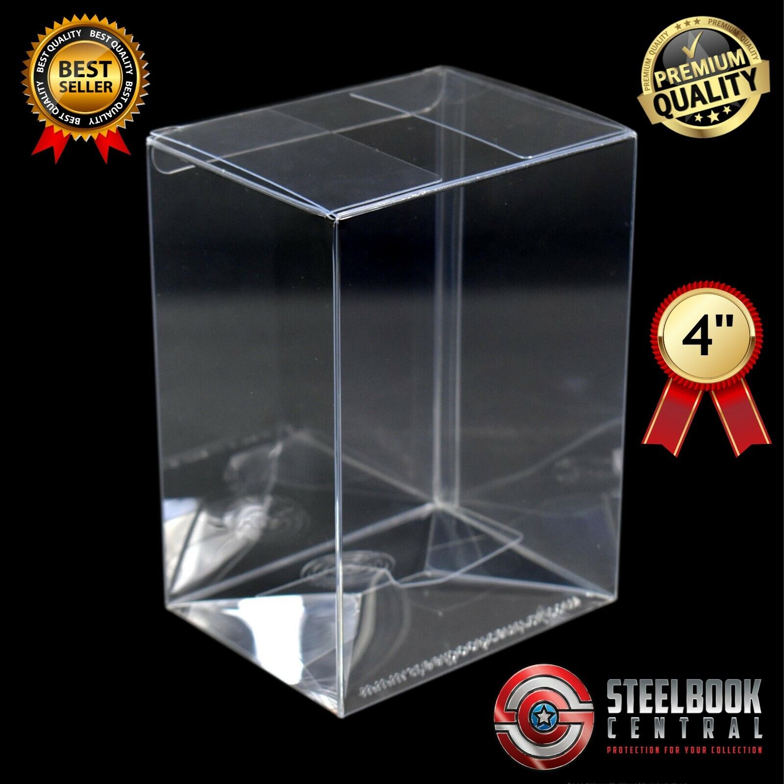 FP5 Display Box Cases / Protectors For 4" Funko Pop Vinyl Protector (Pack of 50)