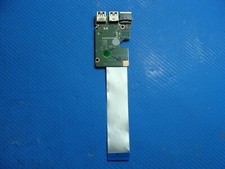 HP Pavilion 17-g053us 17.3" USB LAN Card Reader Board w/Cable DAX11ATB6D0