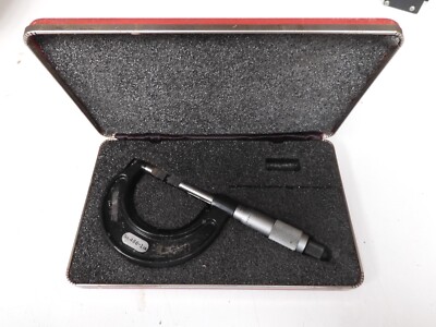 Starrett- model 486 - 0-1''/.001'' Outside Diameter Blade Micrometer w/ box - PN57