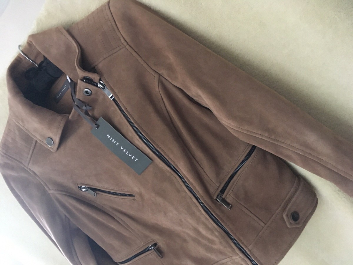 Motorcycle Jacket Mint Velvet Fitted Leather Jacket Mint Velvet - Main Image