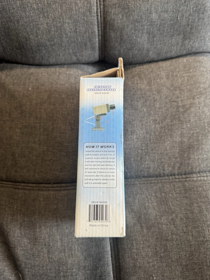 Security Camera Fake Dummy Imitation Prop Camera Model 94030 Harbor Freight - Image 2 of 4