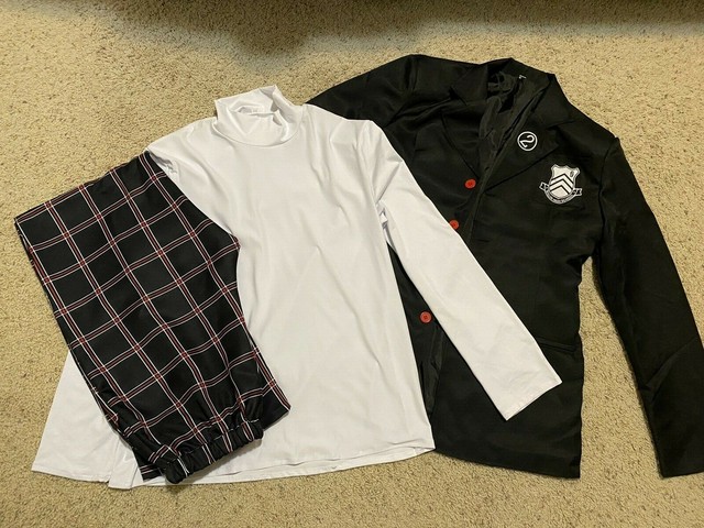 Research Unir Net Persona 5 P5 Joker Akira Kurusu Ren Amamiya Cosplay Costume Uniform Outfit Fancy Dress Period Costume Clothes Shoes Accessories