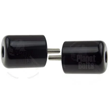 Black Anti Vibration Handle Bar End For Yamaha YZF R6 06-19 Cap Weight Slider