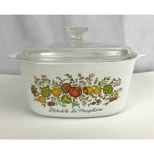 CorningWare L’Echalote La Marjolaine 3 Quart Casserole Dish With Lid A9C