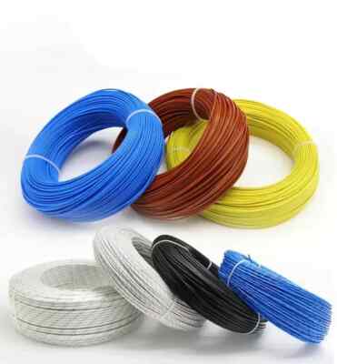 2-Cores K J T Type Thermocouple Wire FEP Cable solid 5m/20m/100m