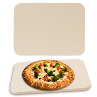 Pizzastein 30X38 Cm Brotbackstein Backofen & Gasgrill Cordierit Pizzabackstein