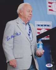 Lee MacPhail SIGNED 8x10 Photo New York Yankees PSA/DNA AUTOGRAPHED