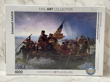Eurographics 1000 Piece Jigsaw Puzzle Washington Crossing Delaware New Sealed