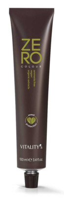 Vitality's Zero Vegan Colour Cream 8/0 Hellblond – Vegane Haarfarbe, Sanft & Ohne Ammoniak
