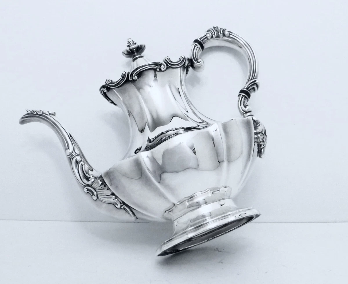 1949 REED & BARTON VICTORIAN PATTERN ROCOCO EARLY WEIGHTED TEA