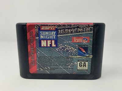 ESPN Sunday Night NFL - SEGA GENESIS - Game Cart only -