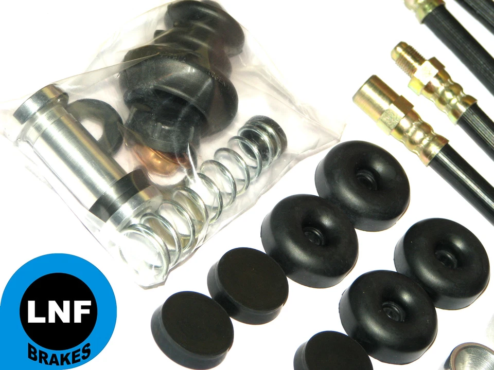 Kits de manguera de freno y cilindro maestro Mercedes 190 Ponton W121 X3 56 57 58 59 Foto 2 de 4