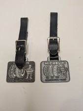 Vintage Michelin Earthmover Tires Watch Fob XR XK & XR XK XRD versions SET OF 2