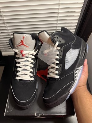 Air Jordan 5 Retro OG Black Metallic Reimagined Size 12 Clean