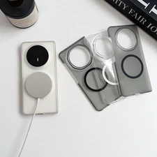 Ultra Thin Matte Transparent Magnetic Hard PC Case For Honor Magic V5 5G