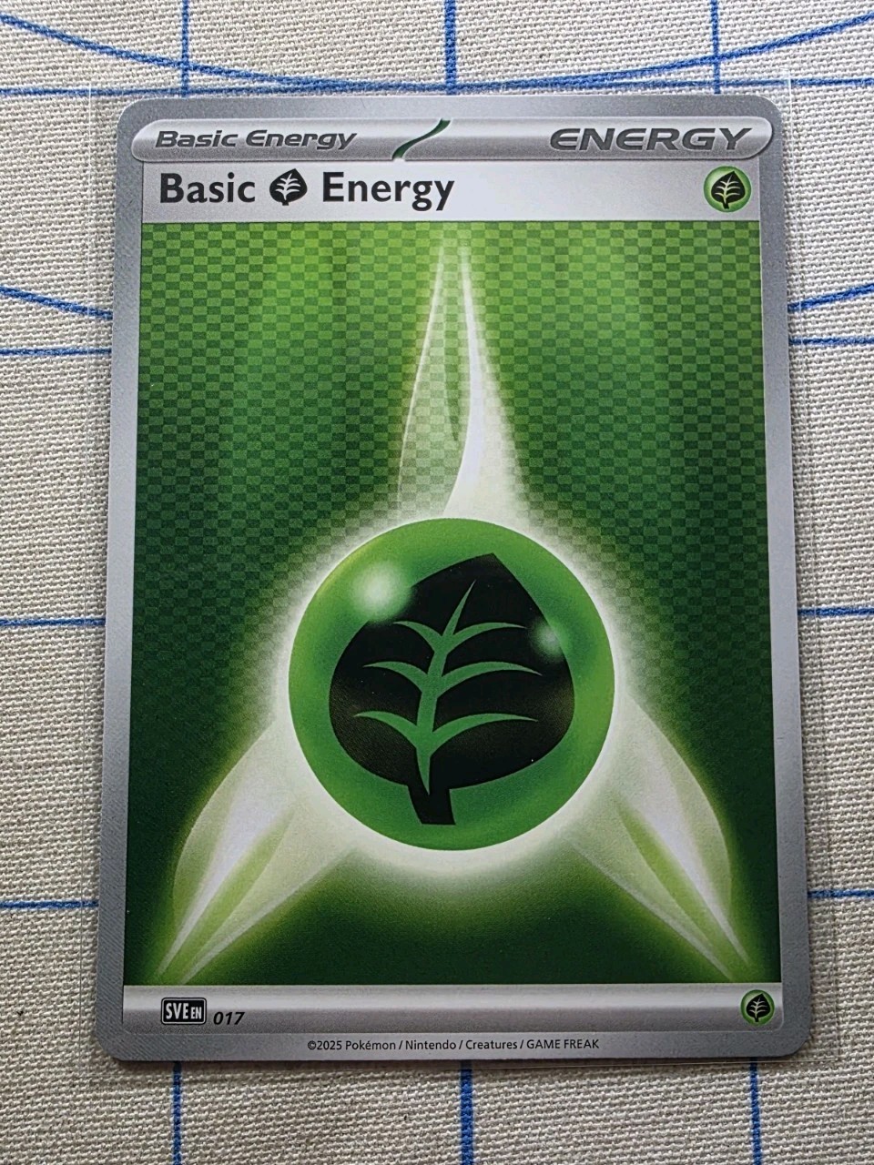 Basic Grass Energy SVE 017 | Scarlet & Violet Energies | Pokemon