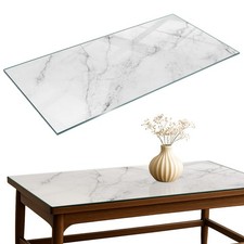 Table Top Replaced Cover Dining Coffee Table Marble Design On Surface 100x50 cm