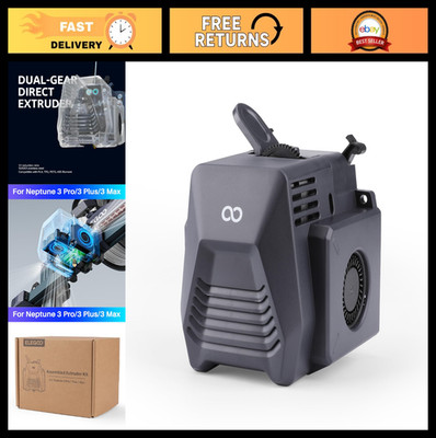 3D Printer Dual-Gear Direct Drive Extruder for Neptune 3 Pro/Plus/Max - Fully As