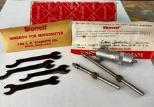 L.S. Starrett No. 124 Inside Micrometer Set with Extension Rods — listing 4