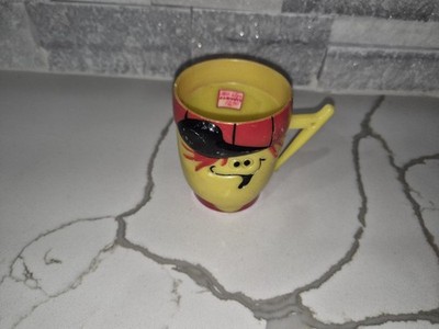 Vintage Pillsbury Kool Aid Funny Face Lefty Lemon Plastic Mug Cup