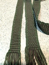 muzzle loader powder horn mountain man strap rendezvous reenactment sling 