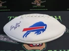BILLY SHAW AUTOGRAPHED SIGNED BUFFALO BILLS WHITE PANEL FOOTBALL BECKETT NC