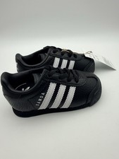 NEW ADIDAS SAMOA I Toddler Size 6K JH6779 Black NIB Boys Girls