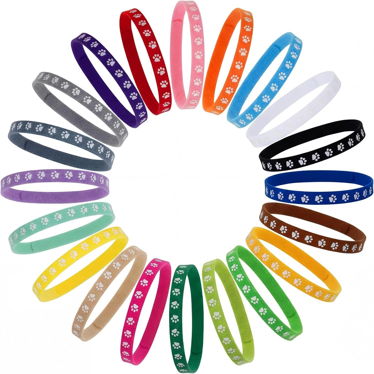 60 Pack Puppy Whelping Collars Newborn Pet ID Bands Adjustable Assorted Colors
Opens in a new window