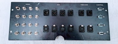 Redco Custom Video/Audio Studio INput/output Patch Panel