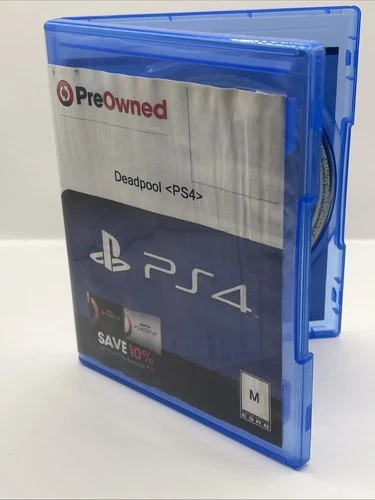 Deadpool Sony PlayStation 4 Video Game Marvel - VERY CLEAN DISC- Tested Working