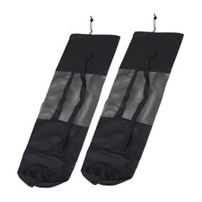 Yoga Mat Mesh Bag with Adjustable Shoulder Strap Large Breathable Storage for...